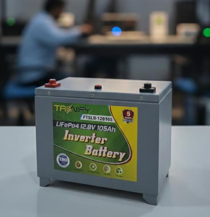 12.8V 105Ah Home Inverter Battery